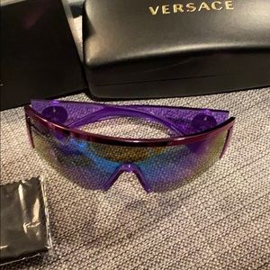 versace tribute visor sunglasses
